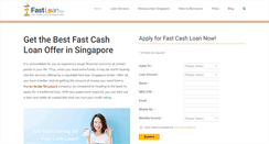 Desktop Screenshot of fastloan.sg
